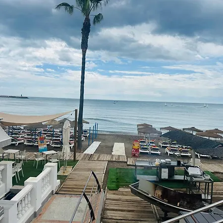 公寓 Sol Y Mar Sea View Balcony 150m To 贝纳尔马德纳